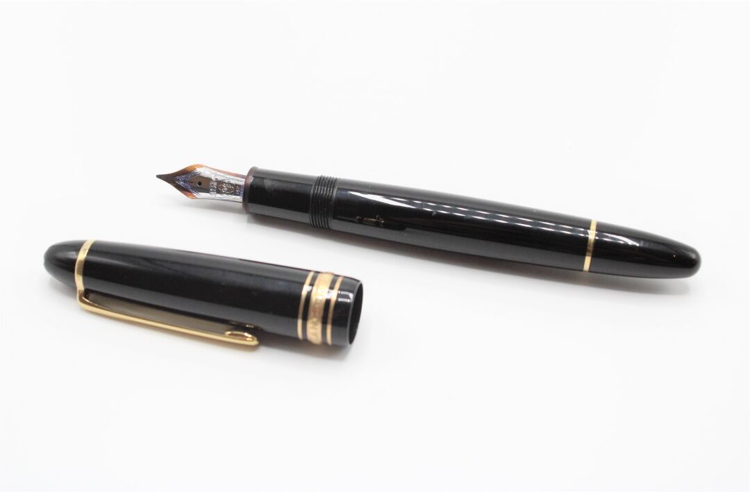Null MONTBLANC. 
Meisterstuck. Fountain pen with 4810 nib in 585 gold.