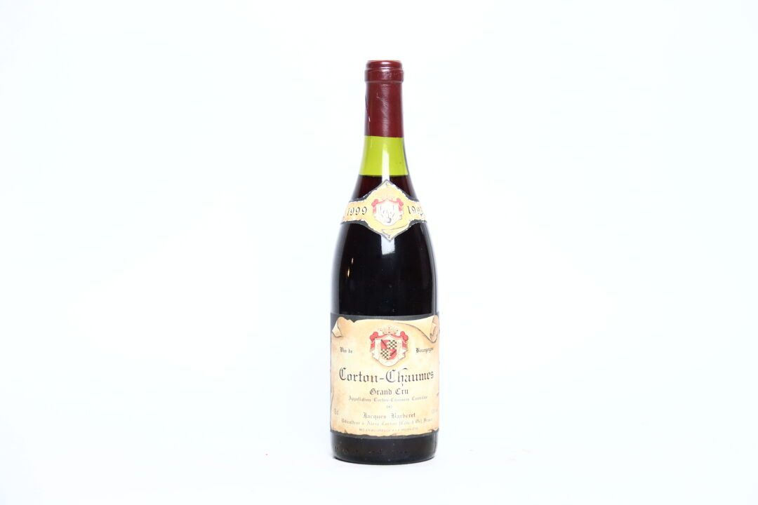 Null 1 Flasche CORTON-CHAUMES Rotwein 1999, JACQUES BARBERET.