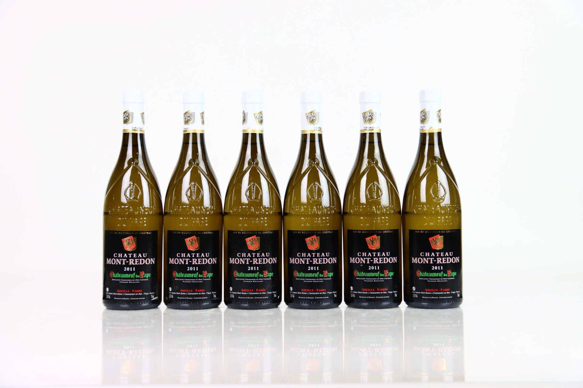 Null 6瓶2011年CHÂTEAUNEUF-DU-PAPE白葡萄酒，CHÂTEAU MONT-REDON。