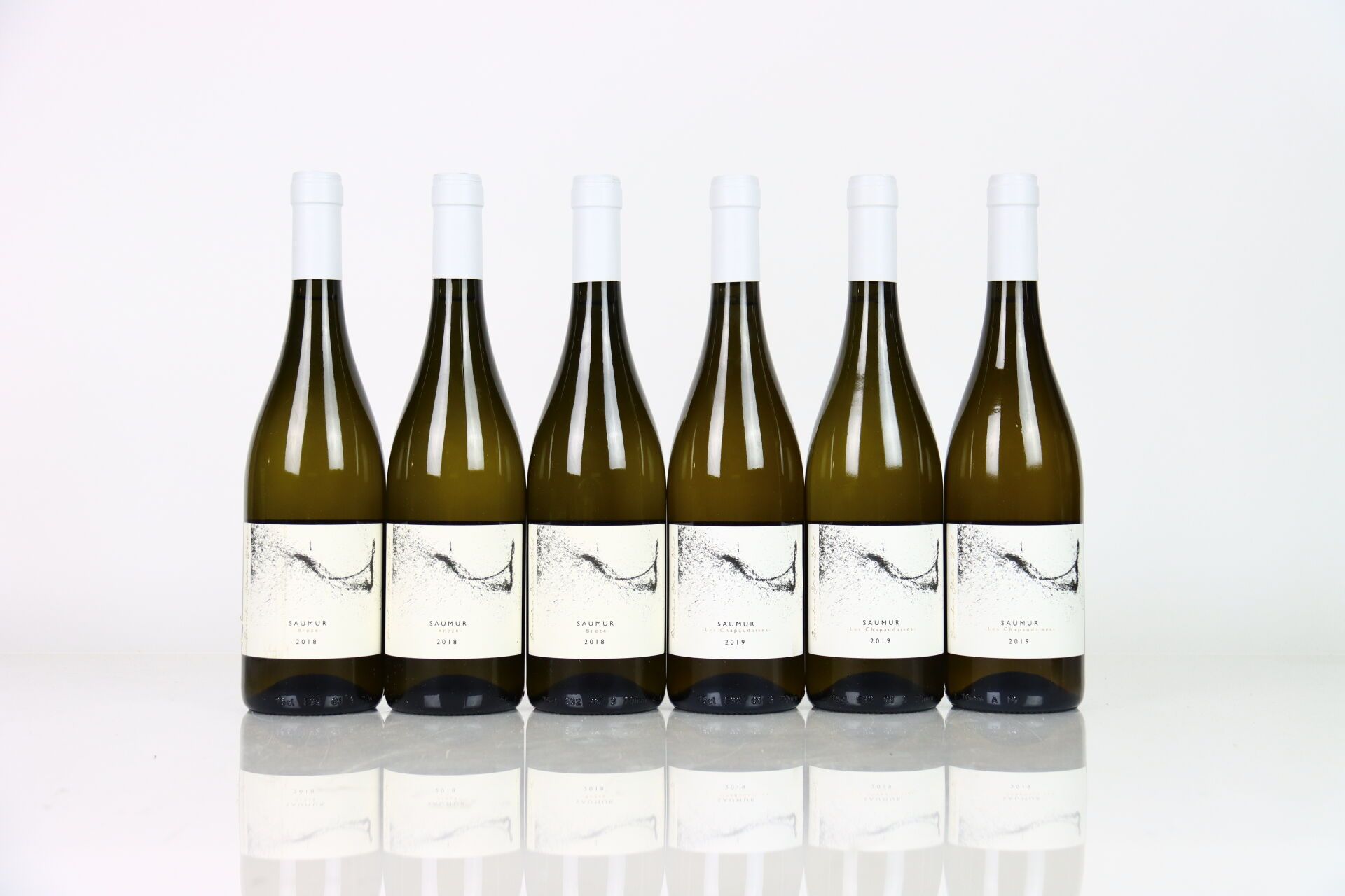 Null 3 bottles of SAUMUR blanc "Brézé" 2018, BRENDAN STATER WEST. 
3 bottles of &hellip;