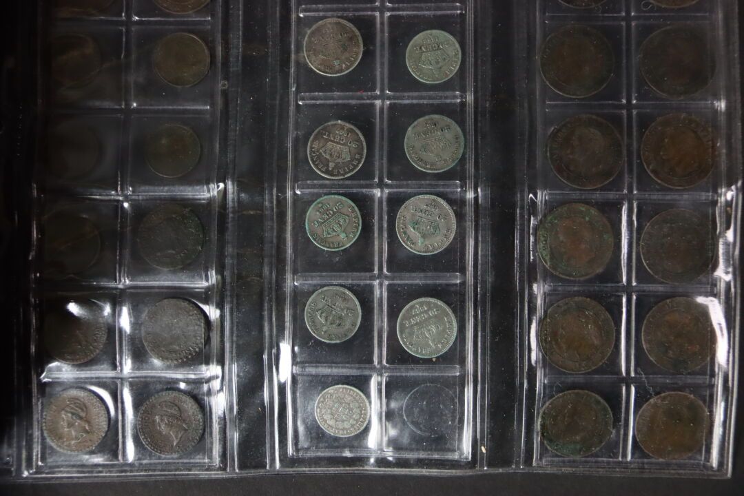 Null France +Divers. Lot Of About 90 Various Coins Various States.

CONSULTANT :&hellip;