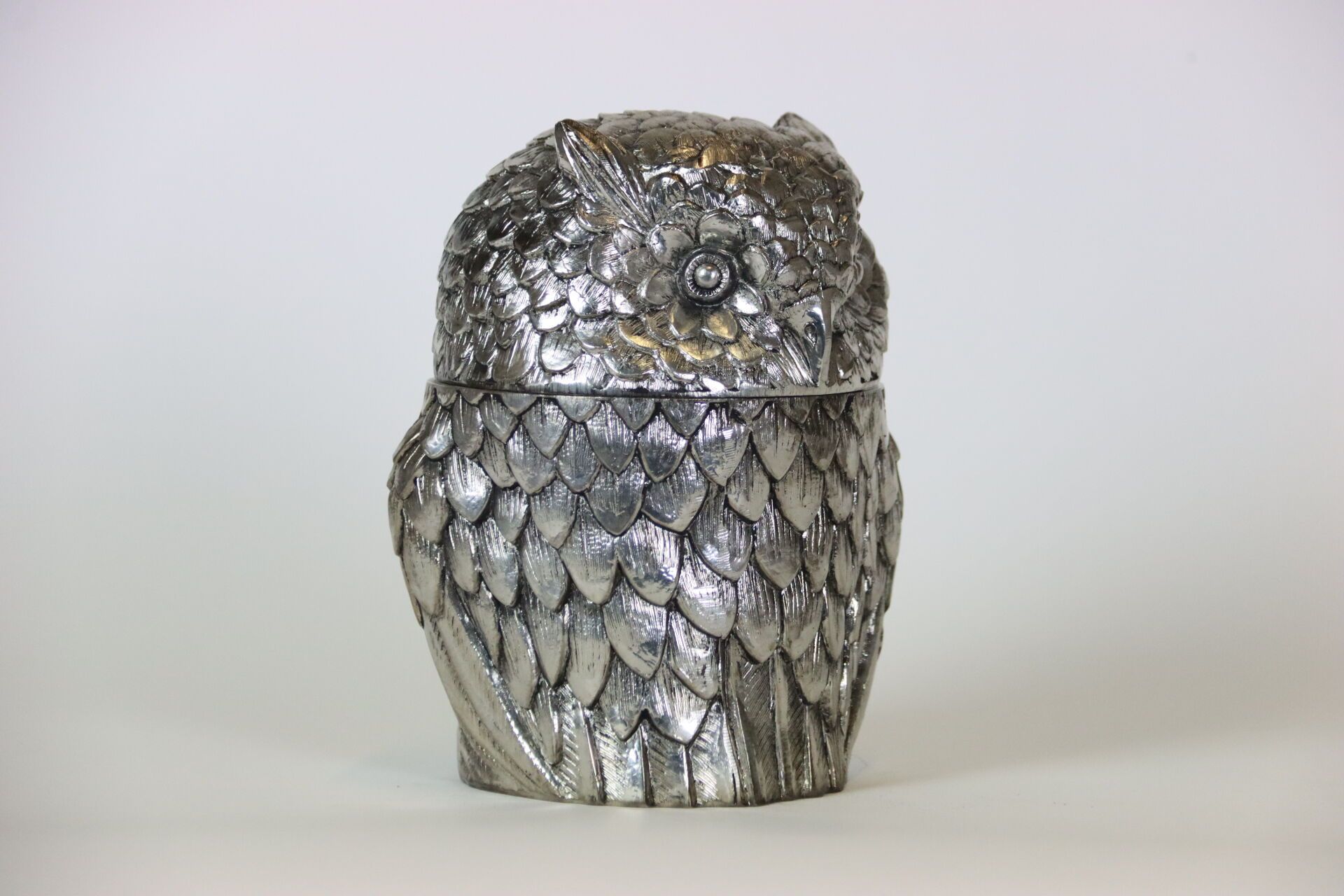Null Mauro Moretti Ice bucket in the shape of an owl. Stamped MM on reverse and &hellip;