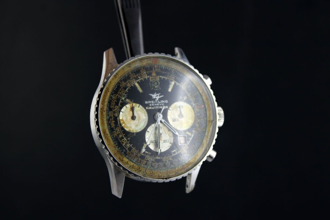 Null BREITLING Navitimer réf. 7806
Montre chronographe bracelet en acier. Boitie&hellip;