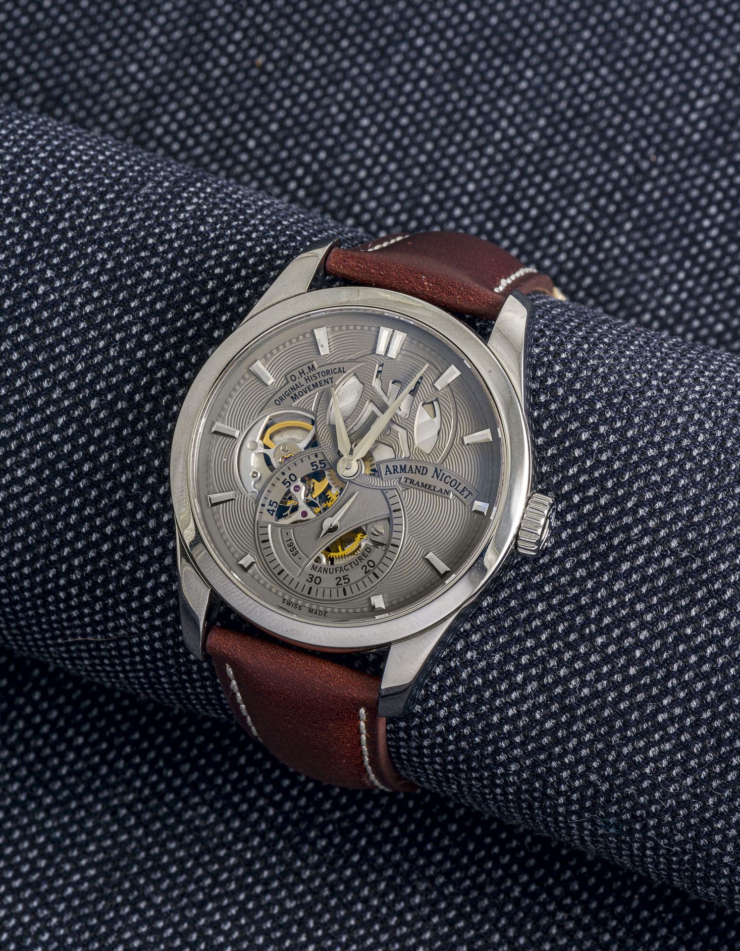 ARMAND NICOLET, L16 Small Seconds Reloj de pulsera para hombre, edición limitada&hellip;