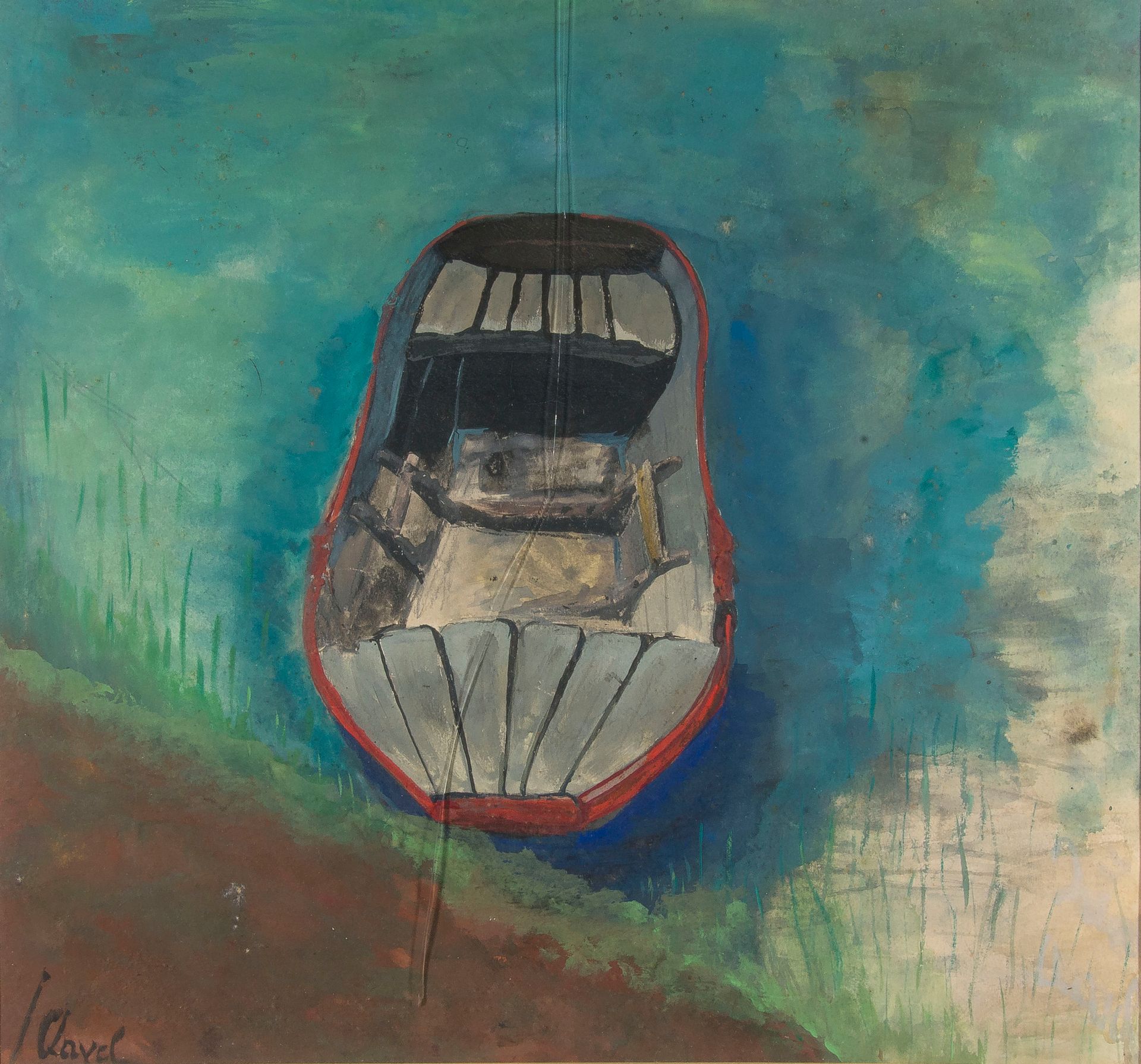 CLAVEL, Boat

Gouache and watercolour on paper signed lower left

31,5 x 34 cm