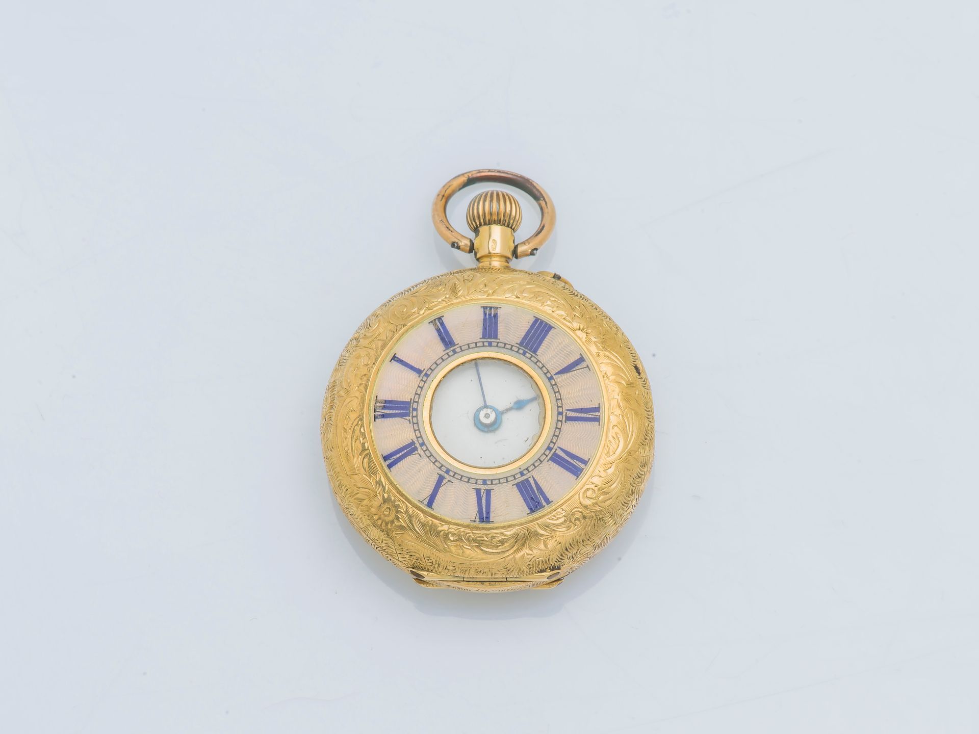 Null Reloj de cuello de oro amarillo de 18 quilates (750 ‰), el fondo de la caja&hellip;