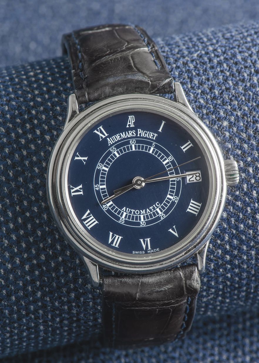AUDEMARS PIGUET, fin des années 1990 Classic watch, extra-flat ref. 14848ST, rou&hellip;