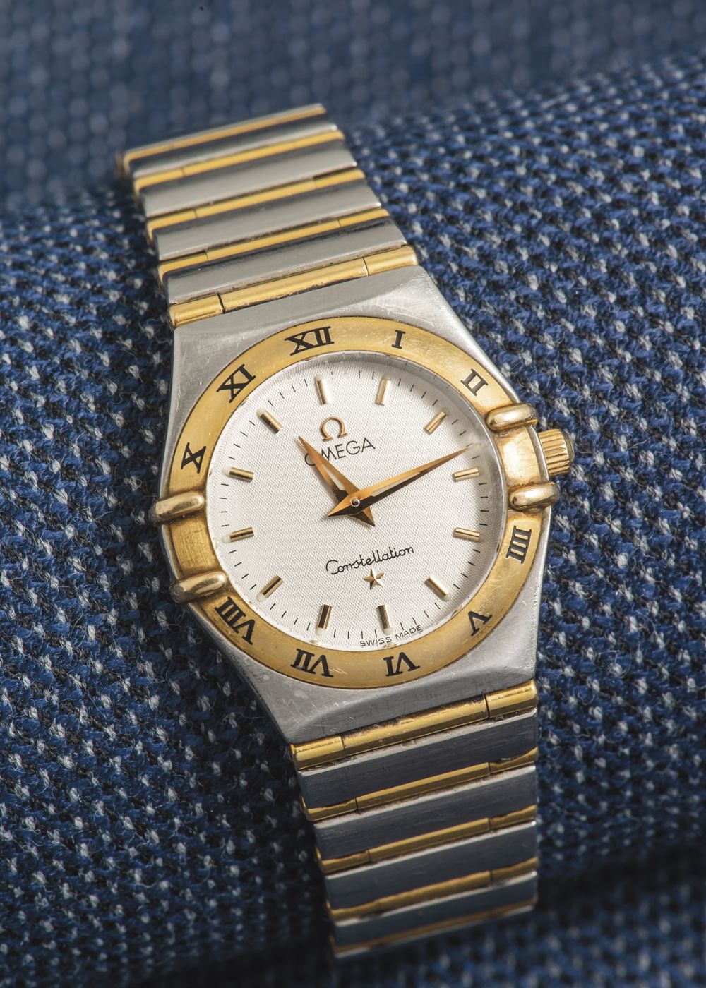 OMEGA, vers 2000 Damenuhr Modell Constellation Manhattan Ref. 12627000, rundes M&hellip;