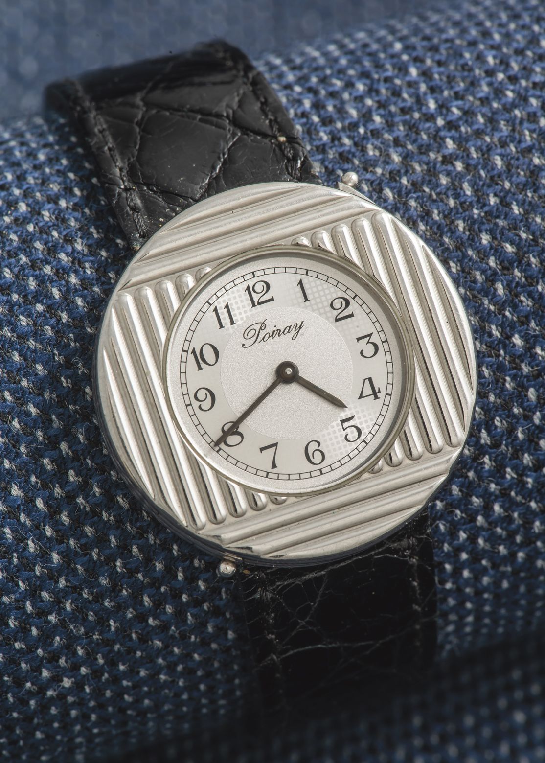 POIRAY Reloj modelo Ma Première, caja redonda de acero con fondo atornillado (fi&hellip;