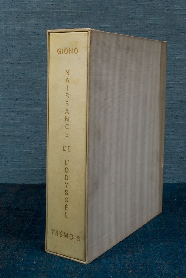 [TREMOIS] [tremois]吉奥诺。Naissance de l'Odyssée.

巴黎，1966年，4开本，带滑套。

皮埃尔-伊夫-特雷莫斯的1&hellip;