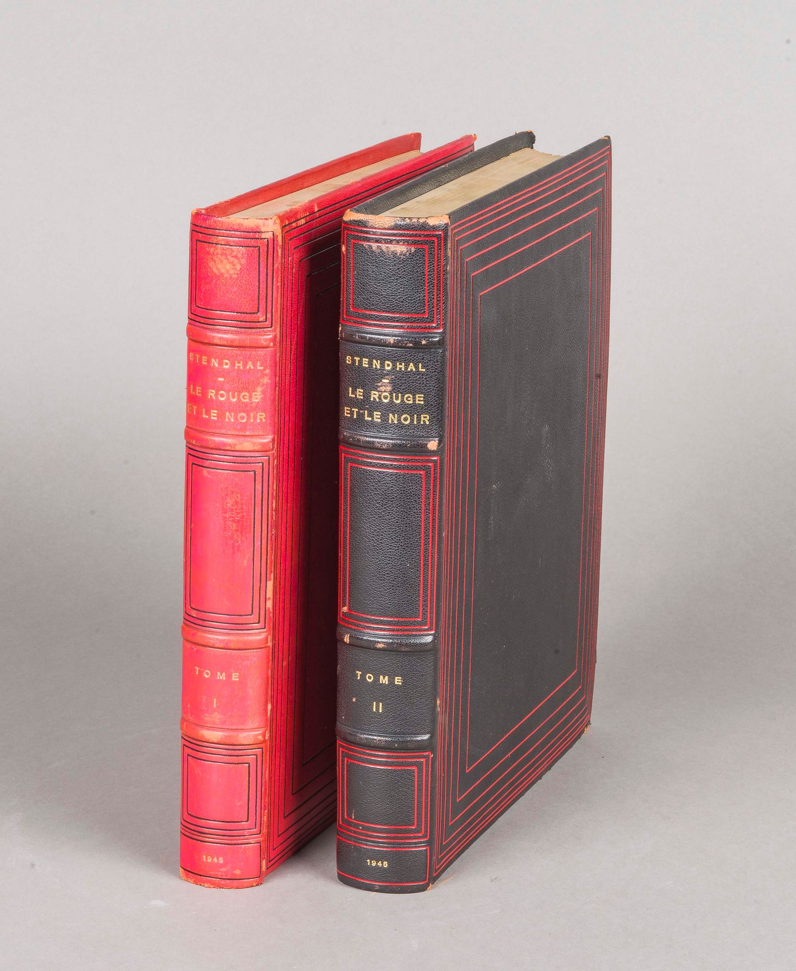 Null [SAUVAGE] STENDHAL.
Le Rouge et le Noir.
Paris, Creuzevault, 1945, 2 volume&hellip;