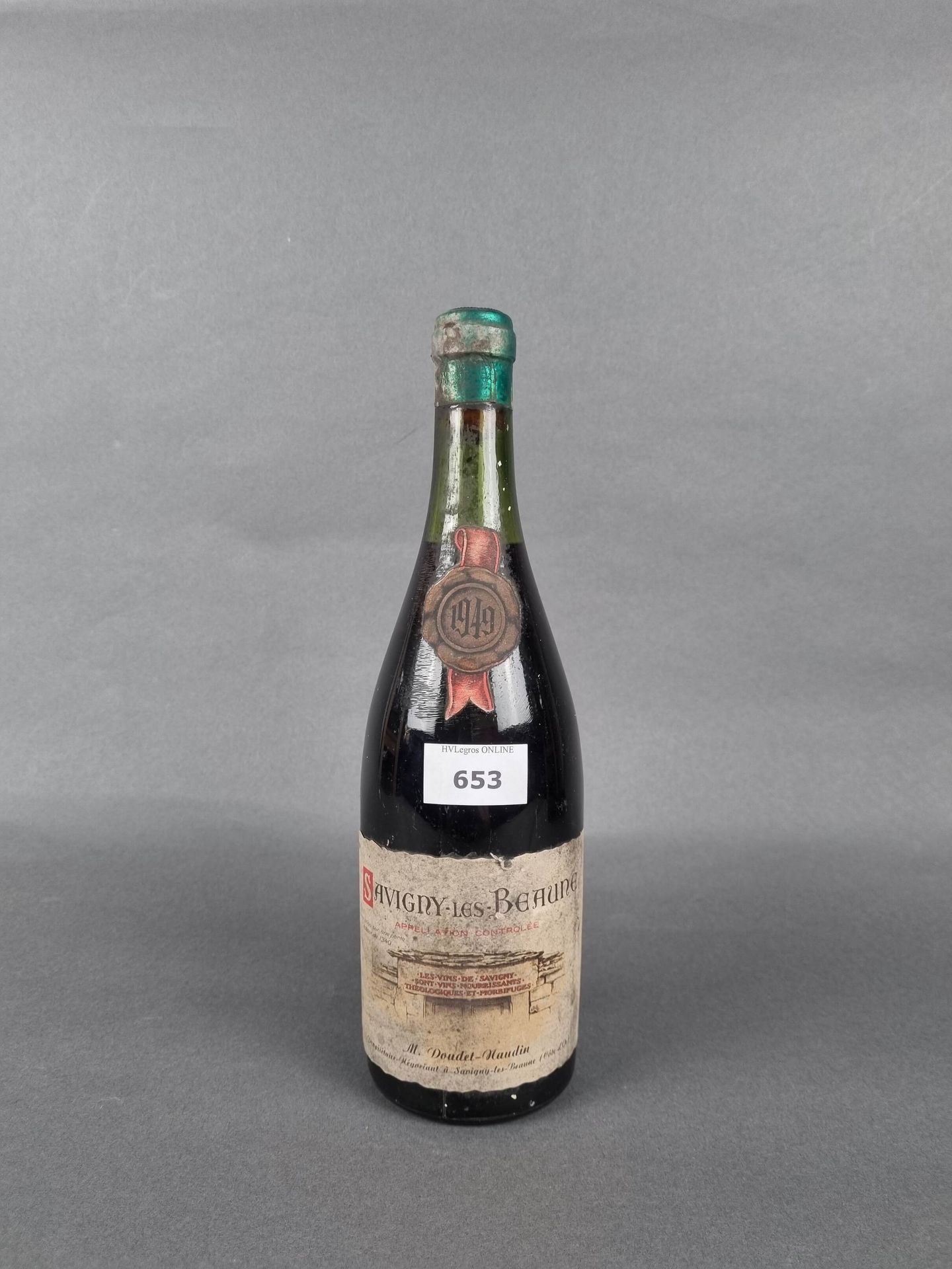 Null 1 bouteille de Savigny-Les-Beaune 1949