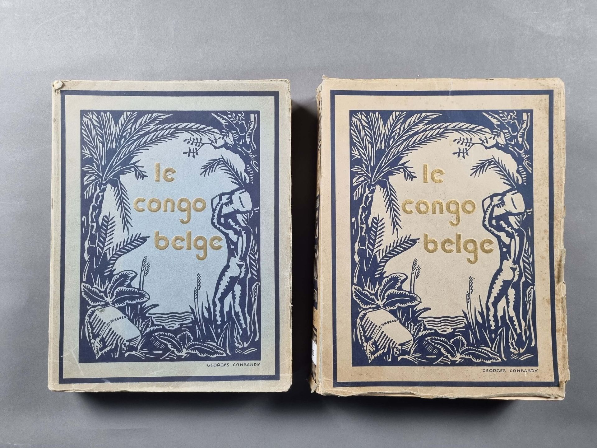 Null FRANCK (Louis) : Le Congo belge. Tomes I et II. Editions La Renaissance du &hellip;