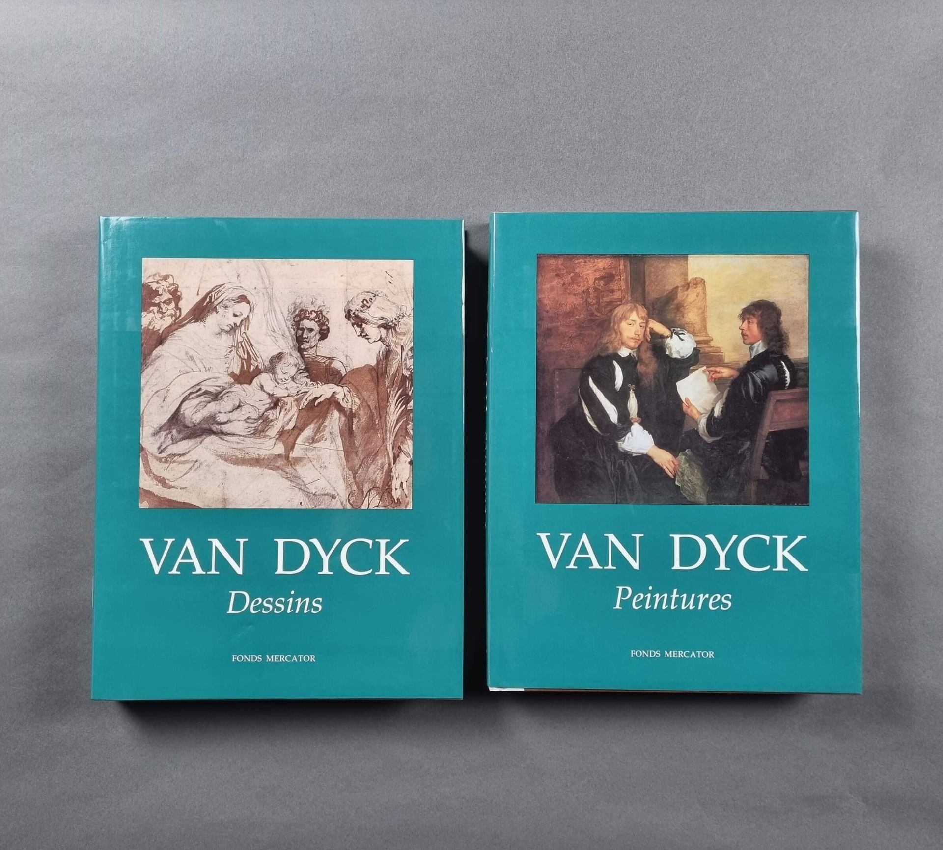 Null Van Dyck : Dessins - Peintures. 2 volumes. Editions Fonds Mercator, 1991.