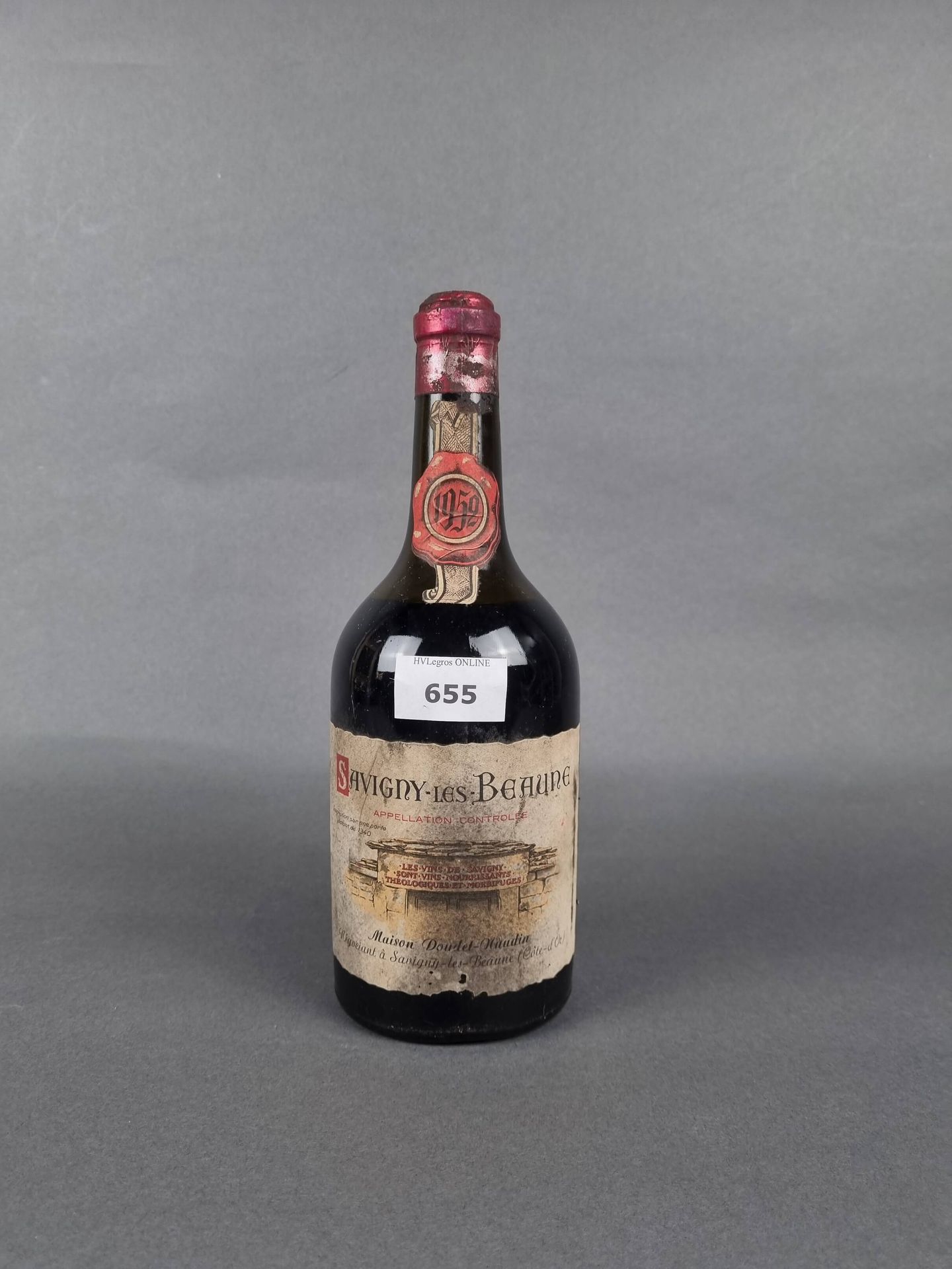 Null 1 bouteille de Savigny-Les-Beaune 1952