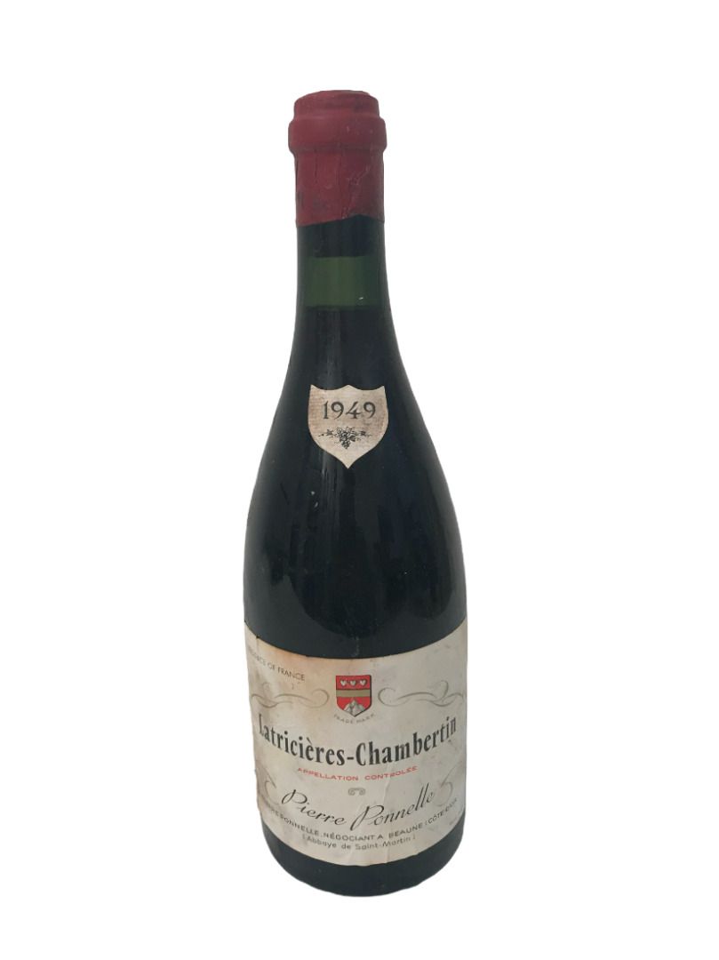 Null 1 Bouteille LATRICIERES CHAMBERTIN (P.Ponnelle) 1949 - Très belle