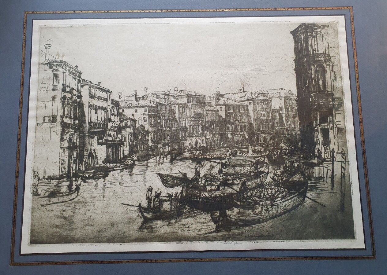 Null DONALD SHAW MAC LAUGHLAN (1876-1938)

Rio delle Verona et Grand canal Canal&hellip;