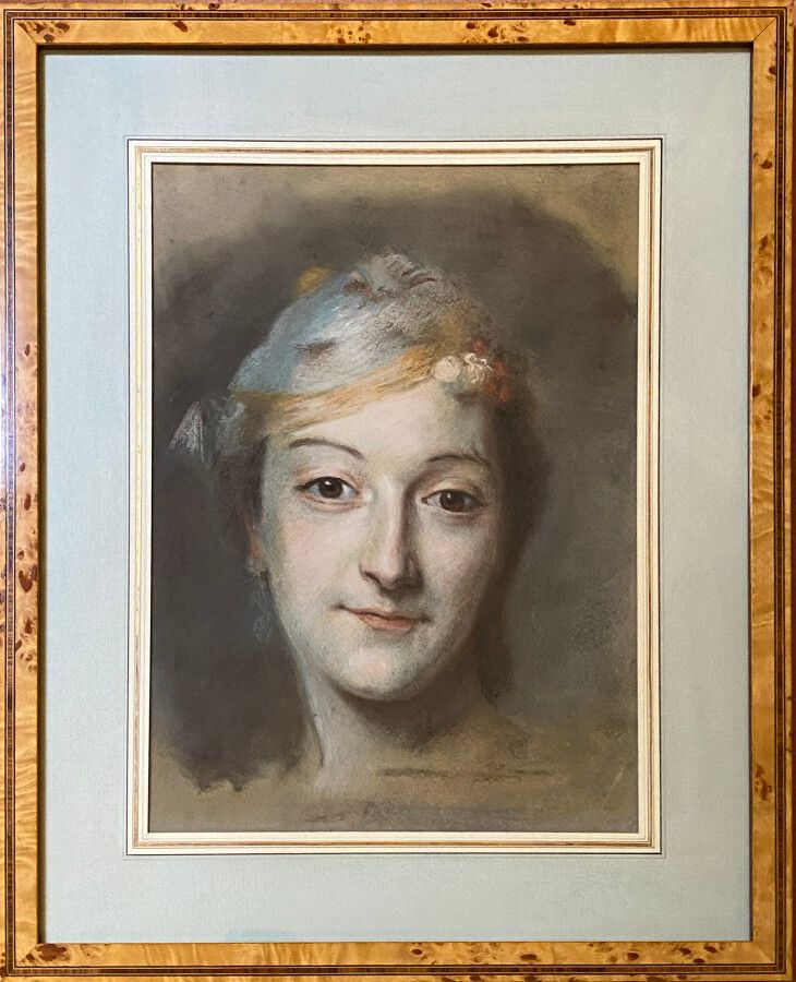 Null ÉCOLE MODERNE 

Portrait de femme au chapeau

Pastel

Haut. 32 cm Larg. 24 &hellip;