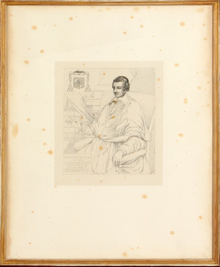 Null CHARLES JEAN LOUIS COURTRY (1846-1897)

Portrait de l'archevêque d'Abzac de&hellip;
