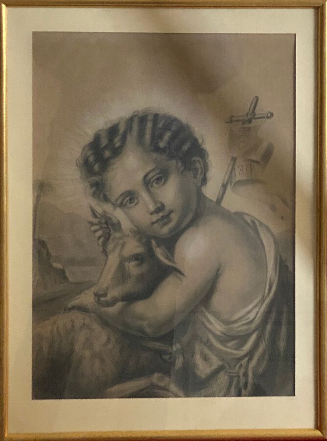 Null ÉCOLE FRANÇAISE VERS 1900

Saint Jean Baptiste enfant

Fusain, signé Anaïs &hellip;