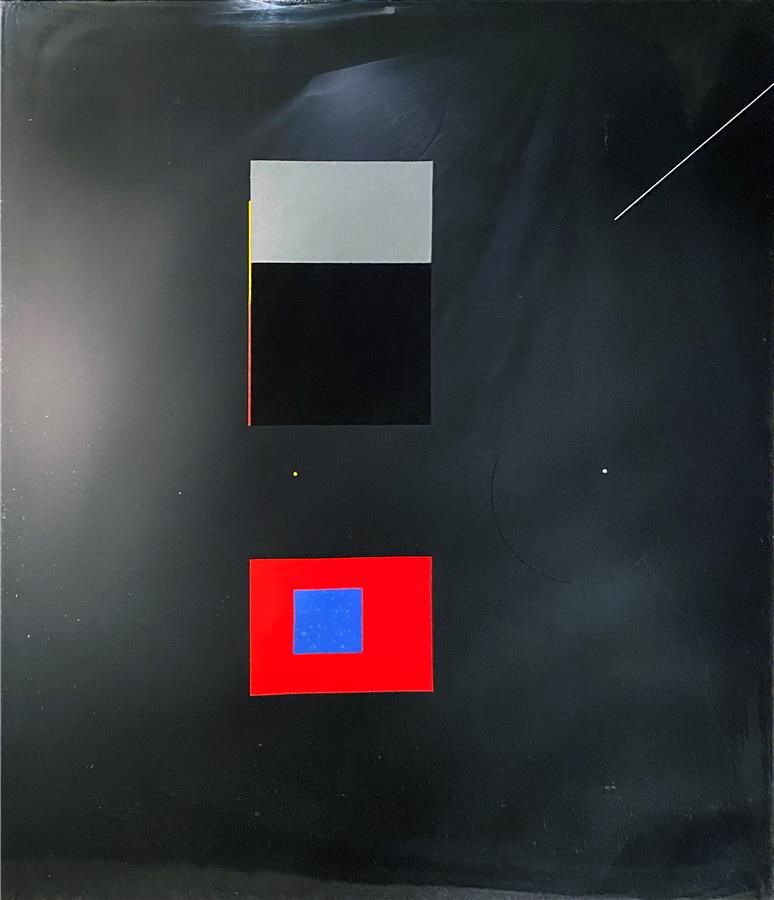 Null 罗伯特-英贝克（生于1944年）。

情感与色彩研究》第10期

纸上水粉画

褪色

高度149厘米 - 宽度129厘米