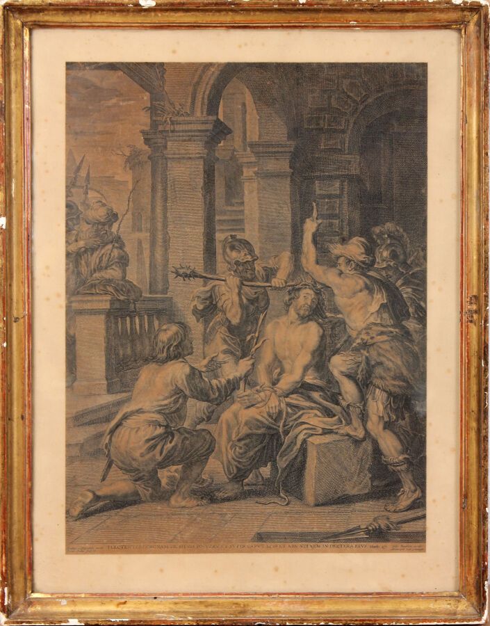 Null D'APRÈS ABRAHAM PAR HENDRICX

Le Christ couronné d'épines

Gravure en noir &hellip;