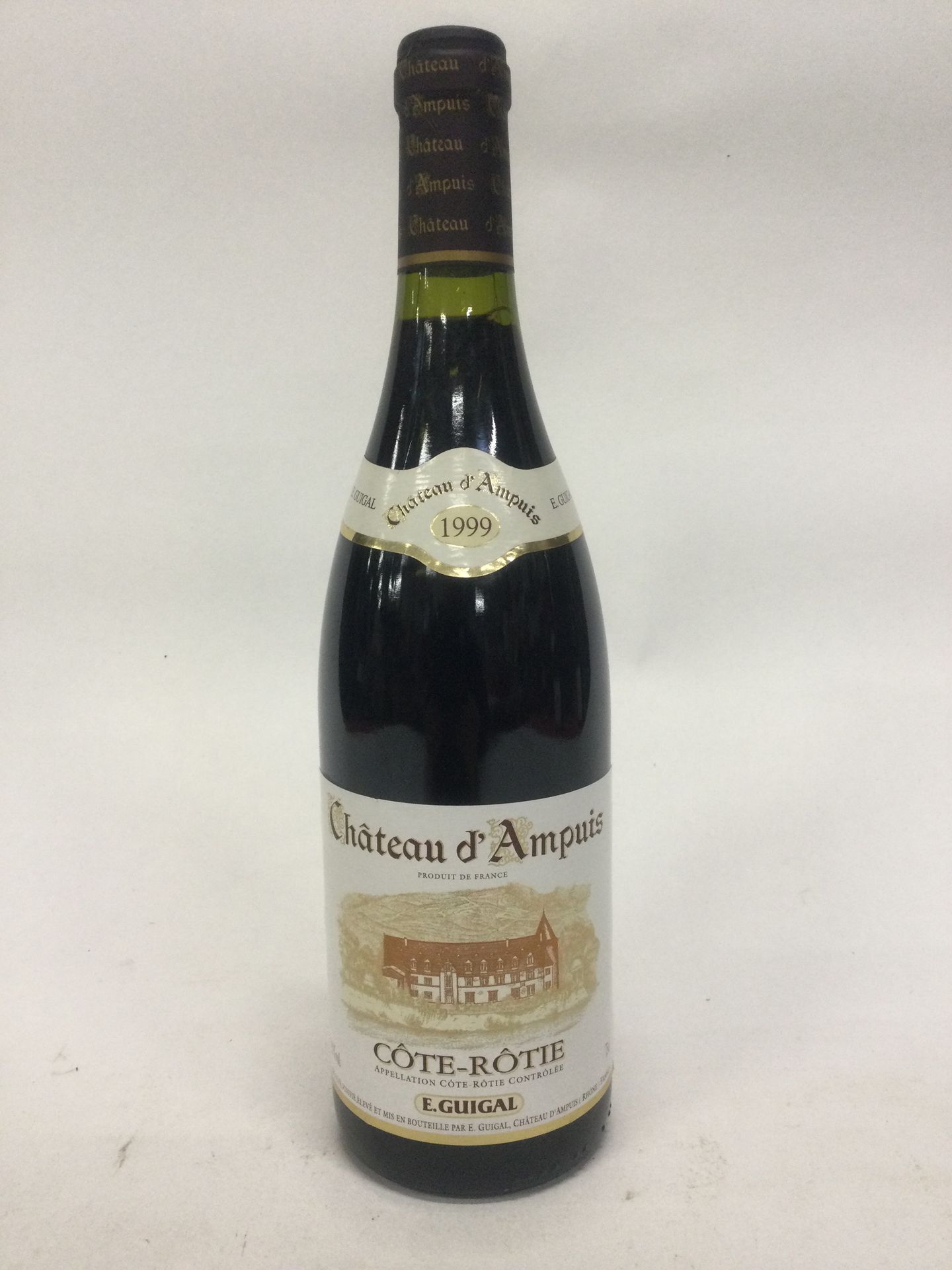 Null 1 Bouteille CÔTE RÔTIE CHATEAU D'AMPUIS GUIGAL 1999