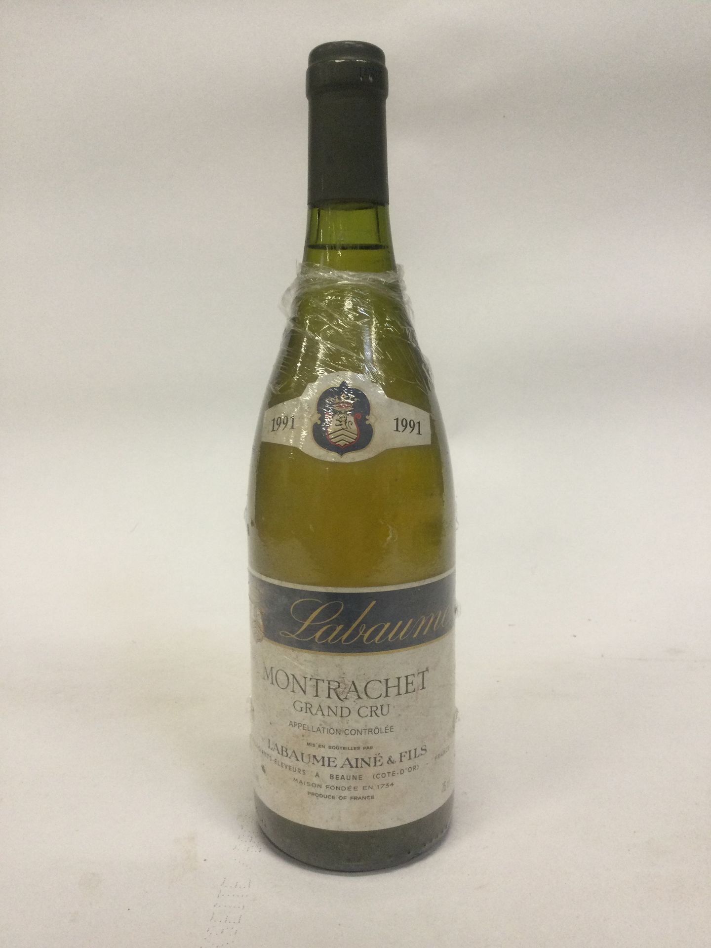 Null 1 Bouteille Montrachet grand cru Labeaume, 1991