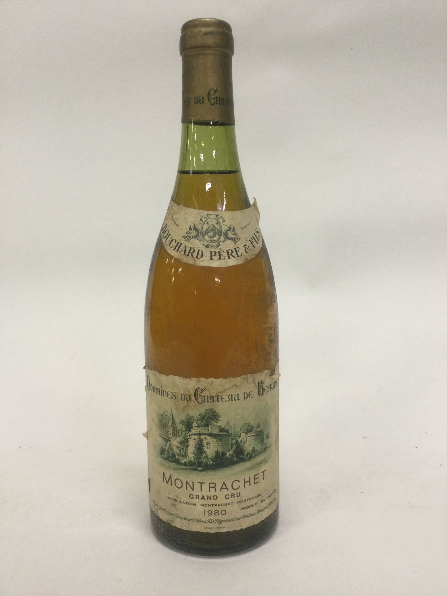 Null 1瓶 Montrachet Bouchard père et. Fils domaine du château de Beaune, 1980 (标签&hellip;
