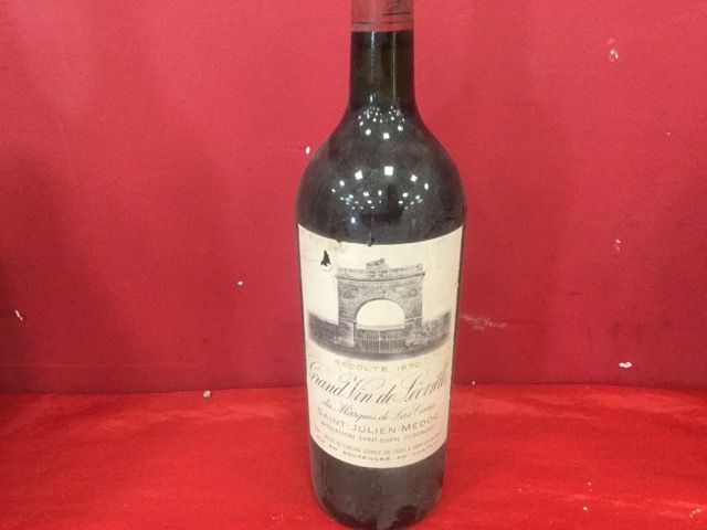 Null 1 Magnumflasche Château Léoville grand vin de Leoville du marquis de las ca&hellip;