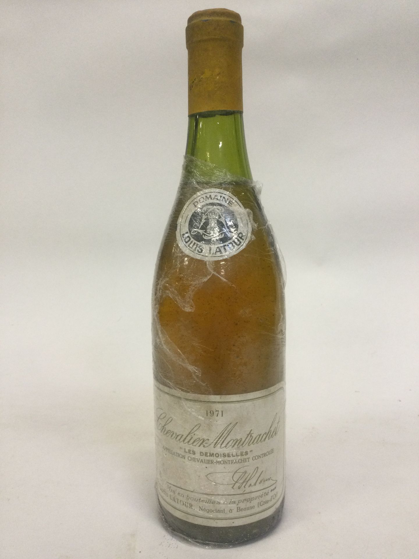 Null 1 Botella Chevalier Montrachet "Les Demoiselles" Louis Latour 1971