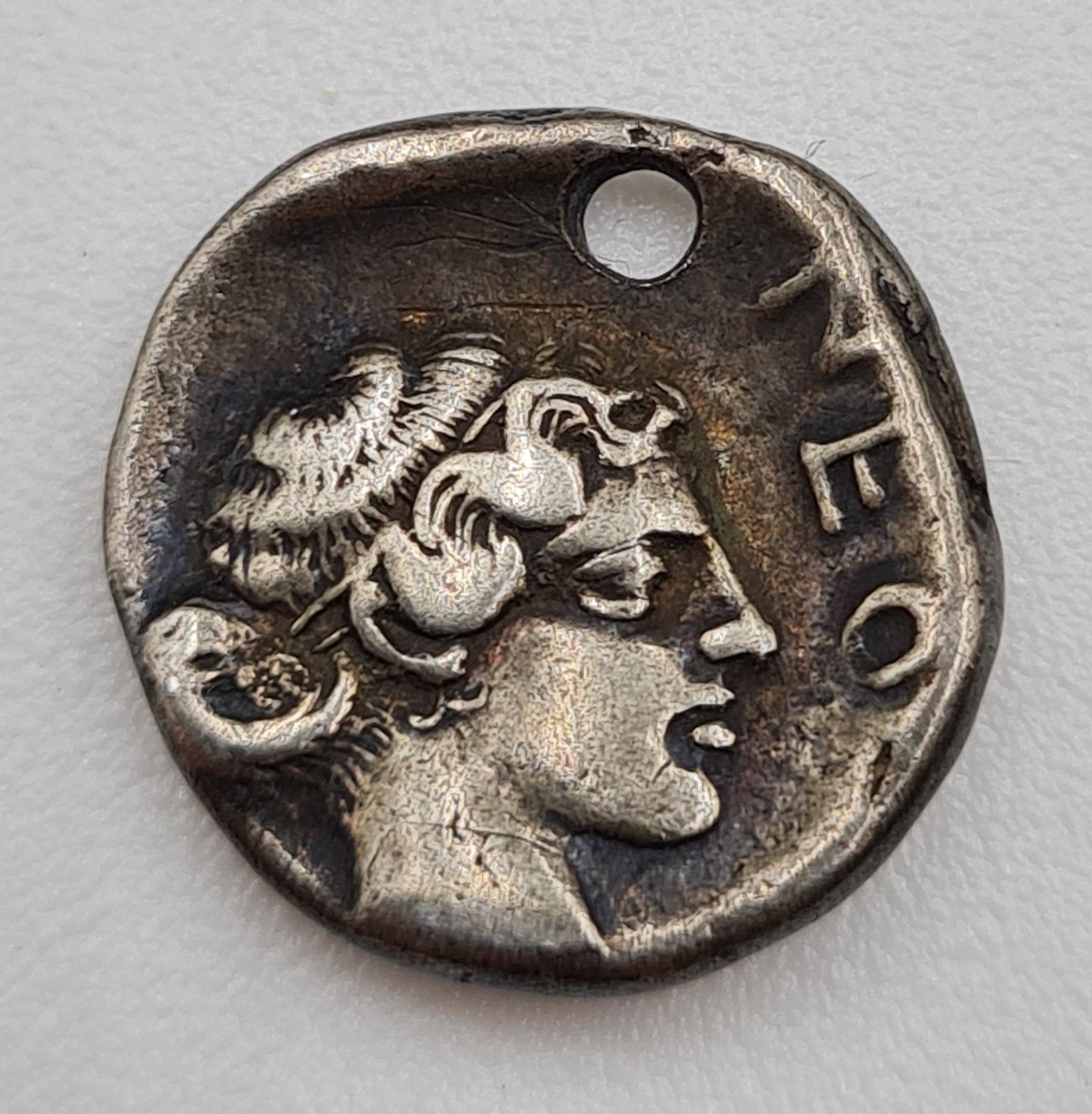 Null Monnaie Grecque - MACÉDOINE - NÉAPOLIS ( c. 400 av. J.C) - Hemidrachme - Ar&hellip;