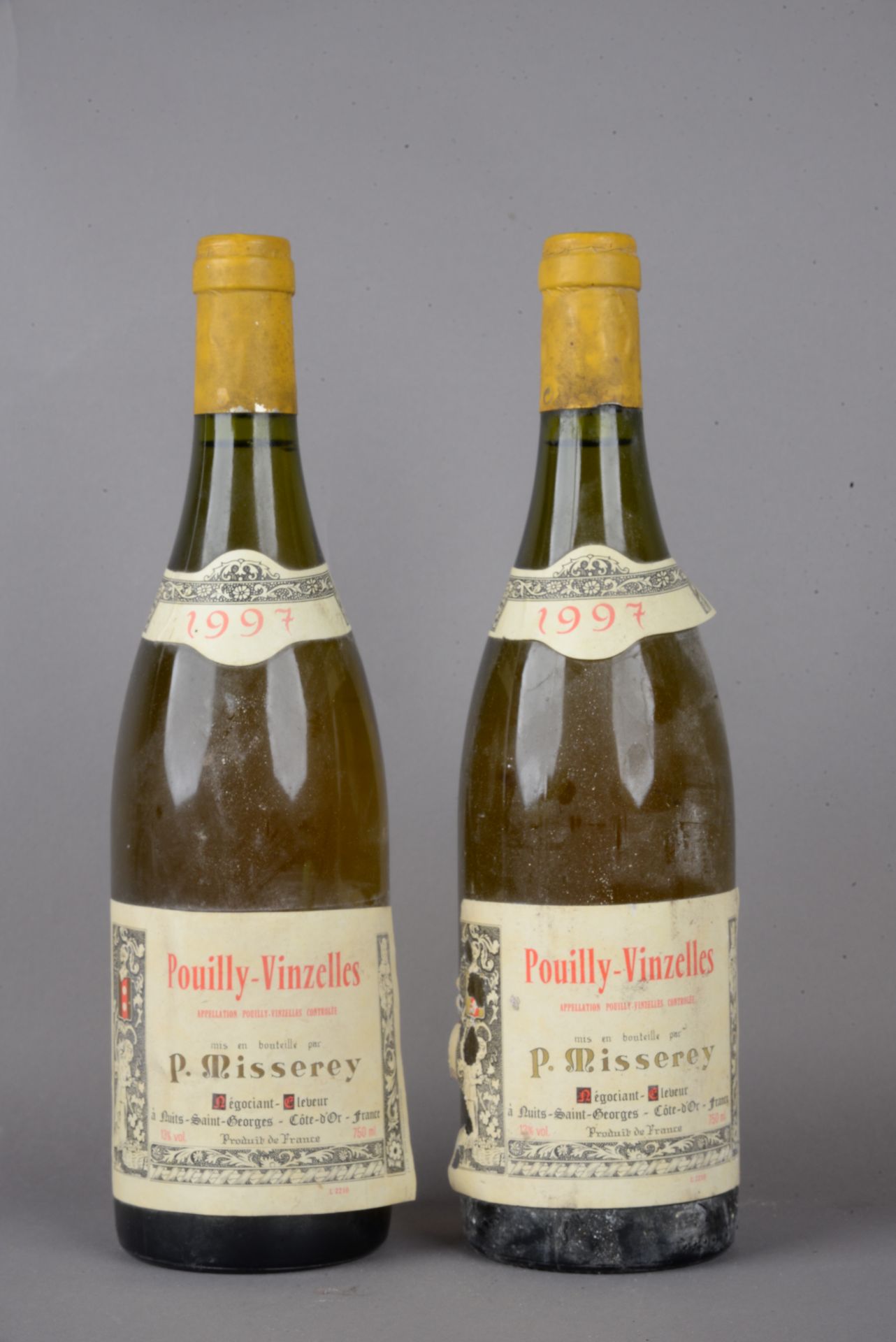 Null 2 bouteilles POUILLY-FUISSÉ P. Misserey 1997 (ela, ela))