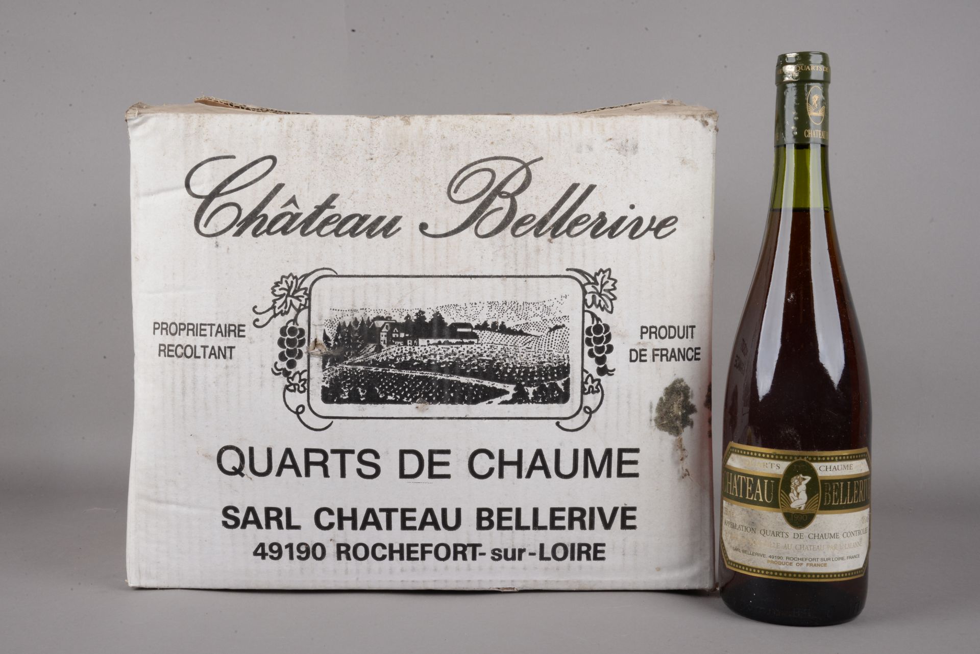 Null 10 瓶 COTEAUX DU LAYON "Clos des Quarts de Chaume"，Ch. Bellerive，1990（等，等拉，5&hellip;