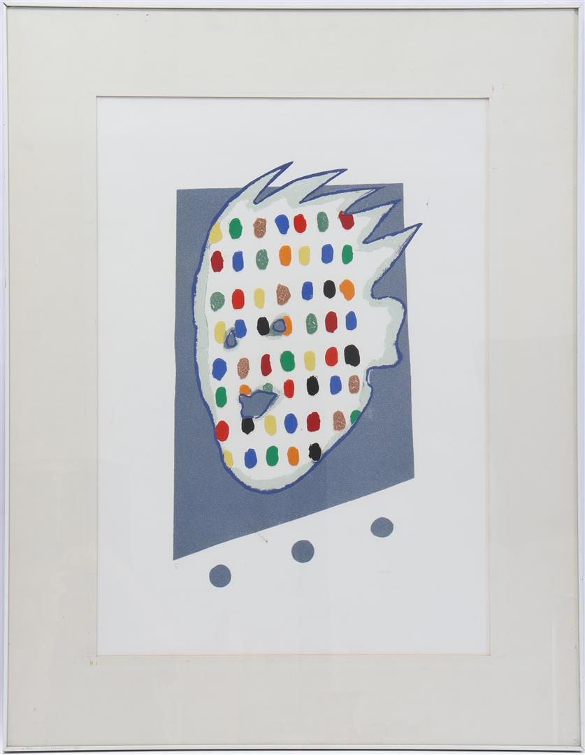 Kiki Kogelnik 
琪琪-科盖尔尼克（1935-1997）




彩色面孔，彩色丝网版画，编号5，Fabriano纸，67x47厘米，外部尺寸91x&hellip;