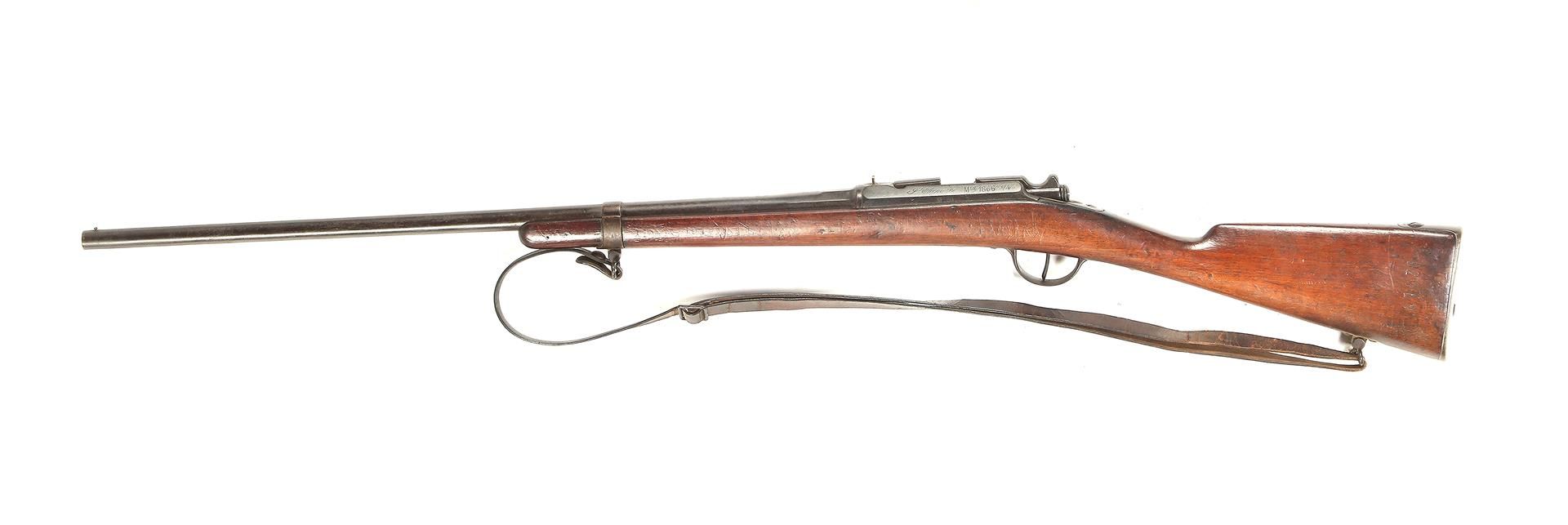 Null Carabine, marquée Saint Etienne, Mle 1866-74, M80, 120 cm de long