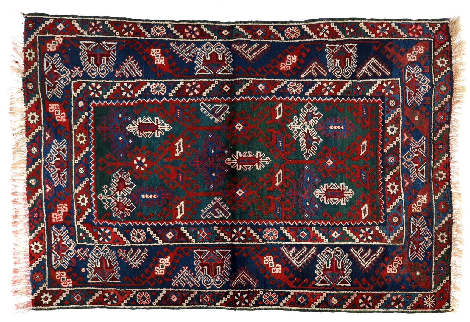 Null Handgeknüpfter Orientteppich, Anatolien, 154x118 cm