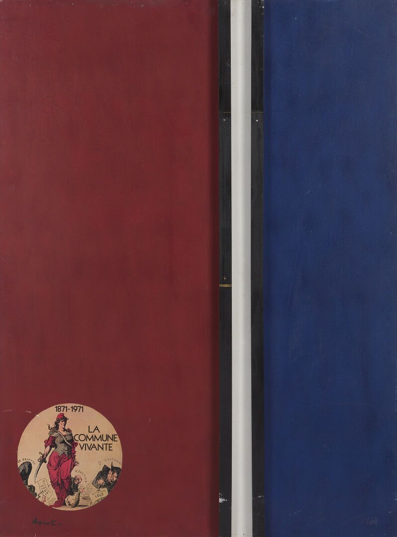 Null 罗杰-巴罗特（1926-2016）
唐-罗杰
板面油画
左下方有签名
130 x 97 cm