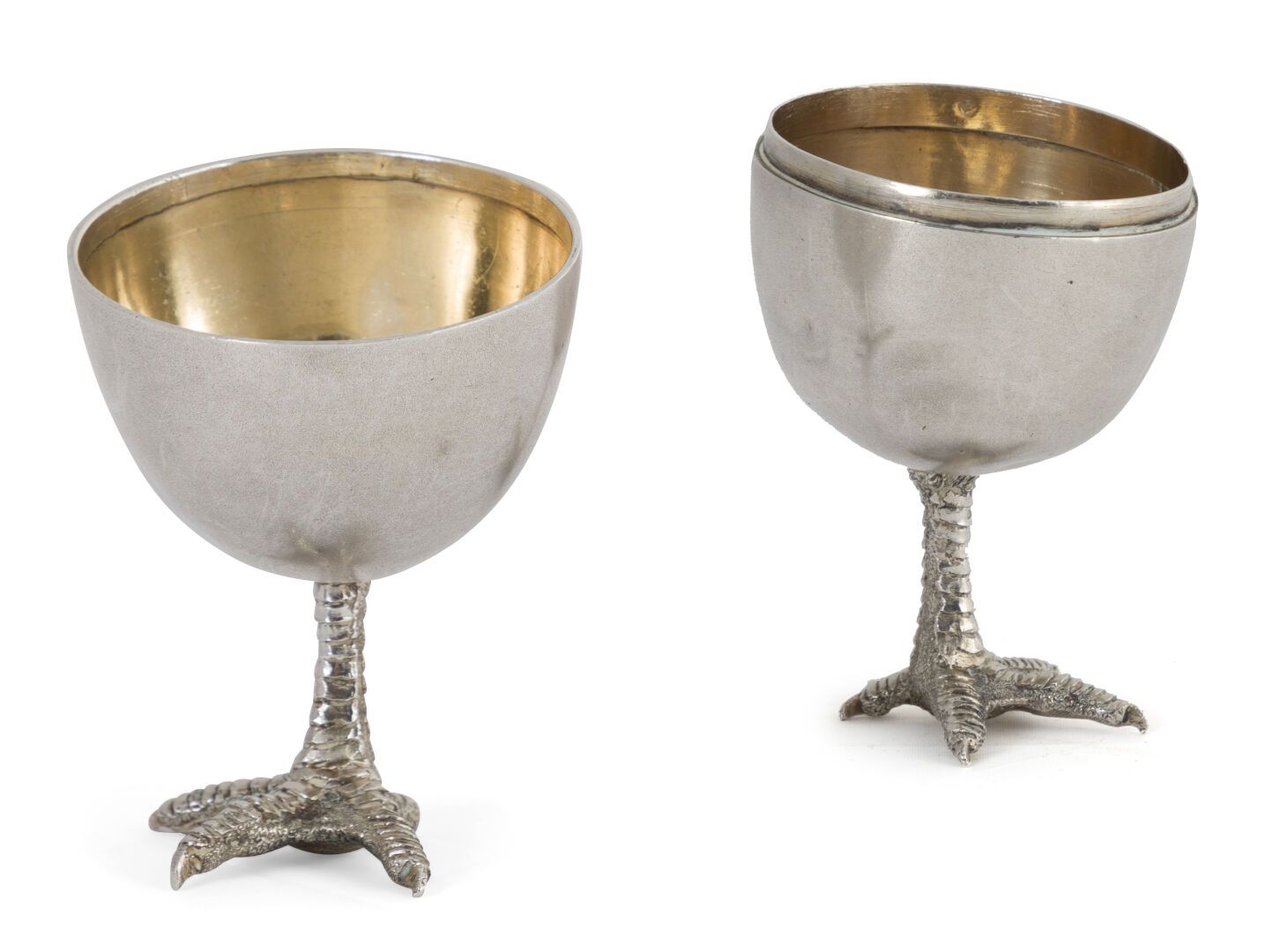 Null FRANCE 20th century
Astonishing double eggcup nesting in silver (second tit&hellip;