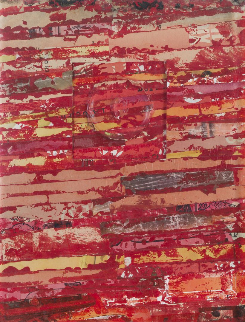 Null 罗伯特-库里特 (1926-2012)
红色构图, 1962年
混合媒体
右下方有签名和日期
74 x 59 cm