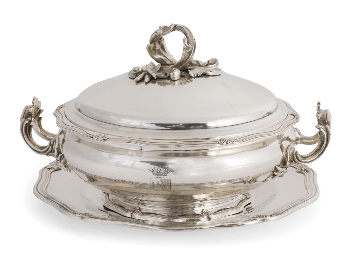 Null PARIS second half of the XIXth century
Silver vegetable dish and its silver&hellip;