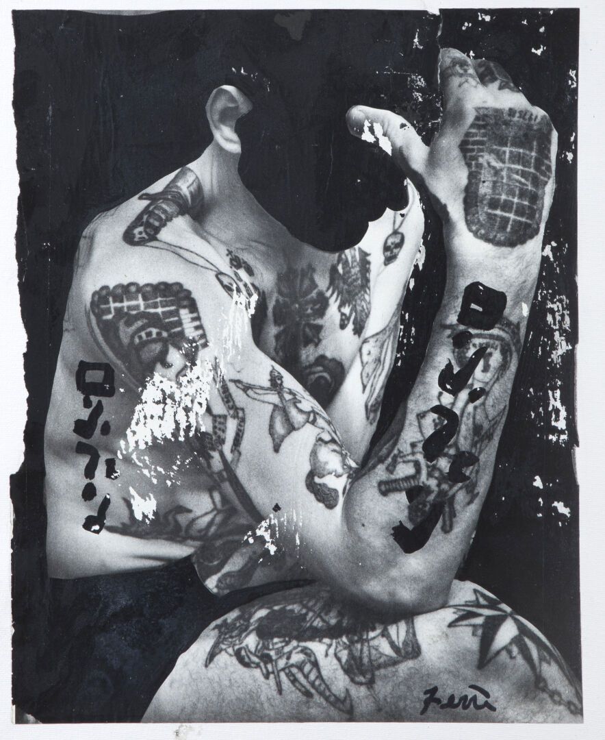 Null 罗恩-费里(1932-2019)
一套六件作品。 
情色场景，女人，2007年
情色场景，男人，2007年
纹身的男人，正面，2007年
有四分之三纹&hellip;