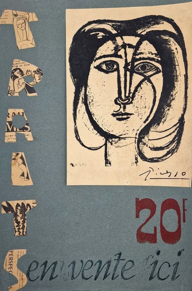 P Pablo PICASSO (1891-1973) (d'après)
Traits
Affiche sur papier velin tirée à 60&hellip;