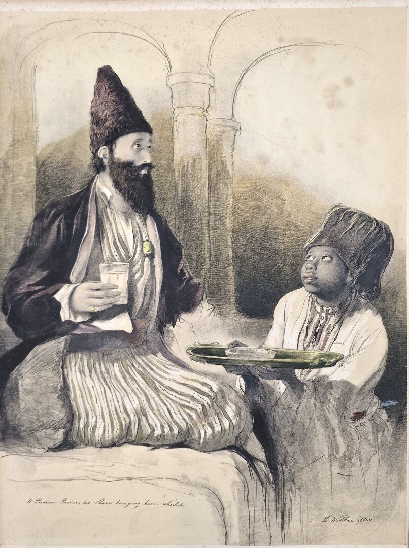 Null David WILKIE (1785-1841) (después)
El príncipe persa y su esclavo, 1840
Lit&hellip;