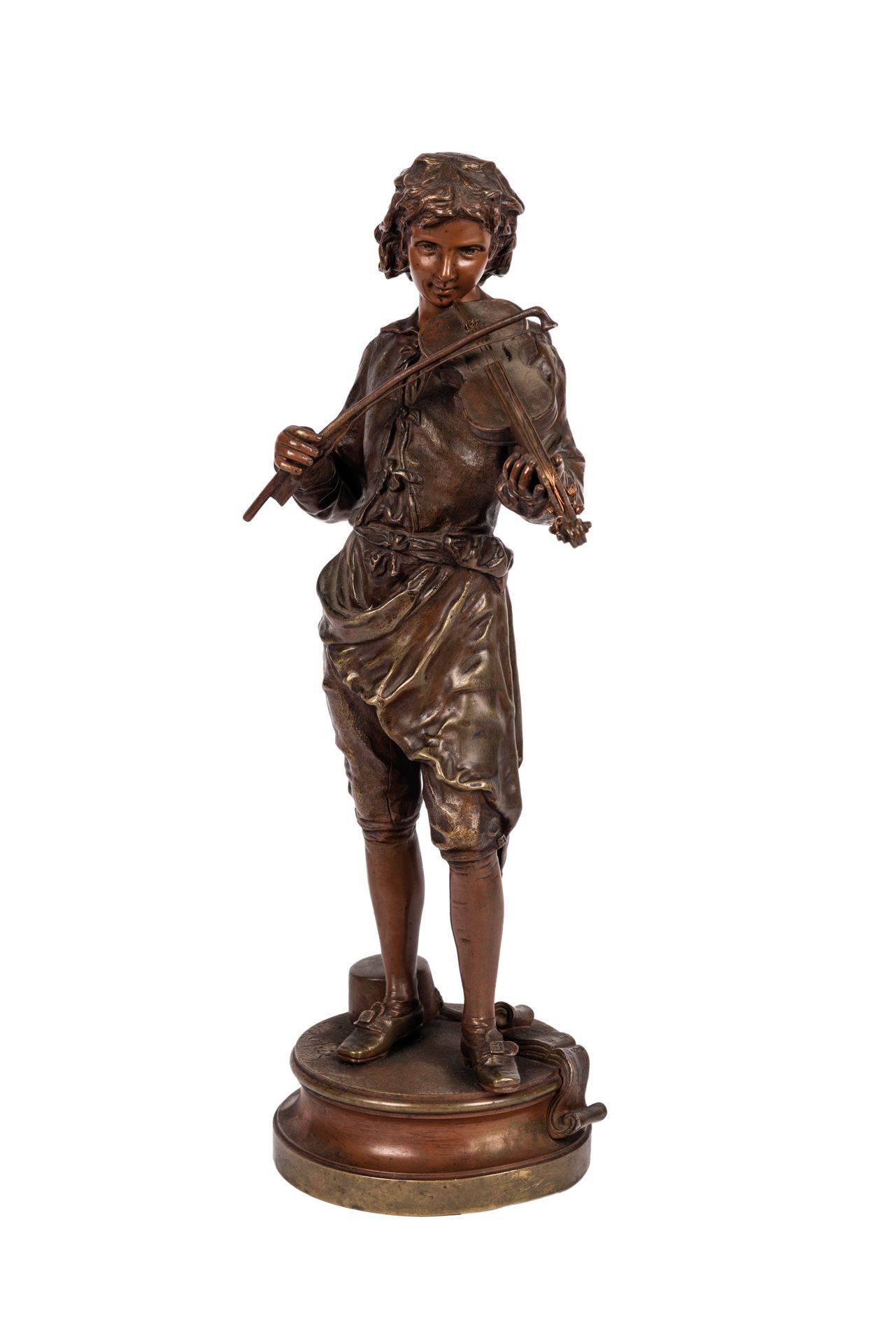 CHARLES ANFRIE (1833 - 1905) Sculpture en bronze. Signé sur la partie inférieure&hellip;