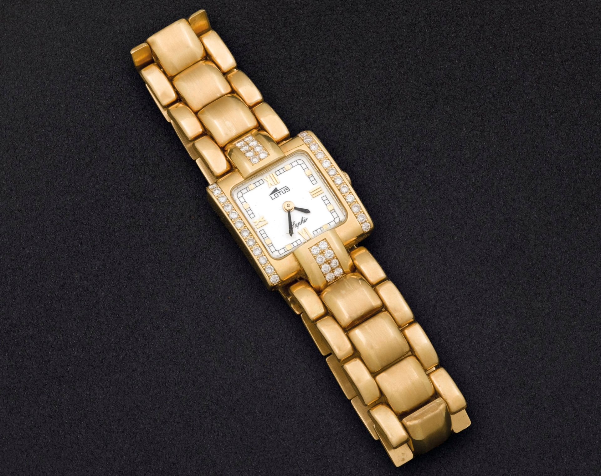 Null Montre-bracelet pour femme de la marque LOTUS, en or jaune 18 carats. Numér&hellip;