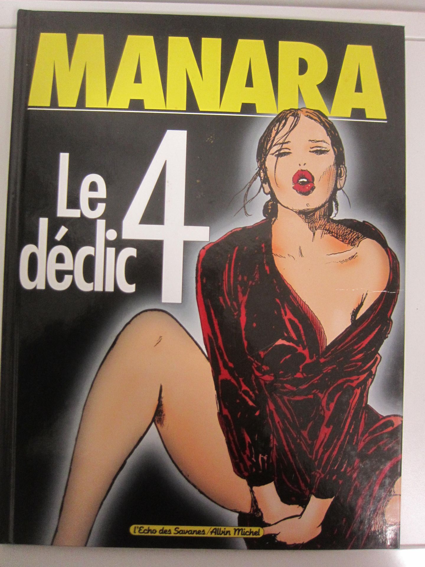 Null Milo MANARA, Le déclic tome 4, l'Echo des Savannes 2001, 状态良好