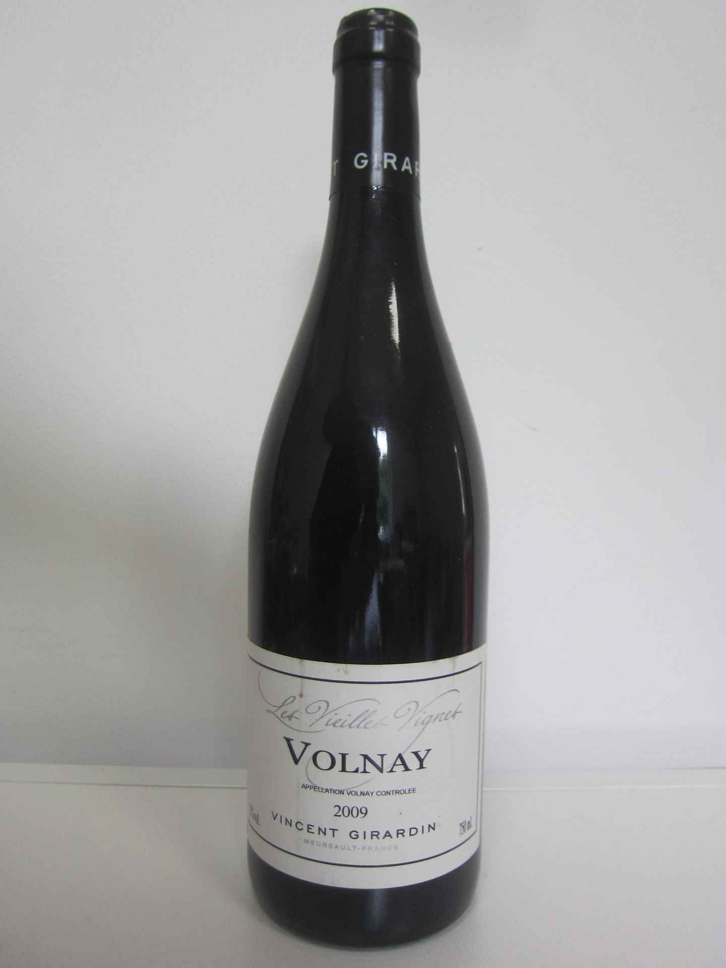 Null Bourgogne, Volnay, les vieilles vignes, 2009 Vincent Girardin, étiquette co&hellip;