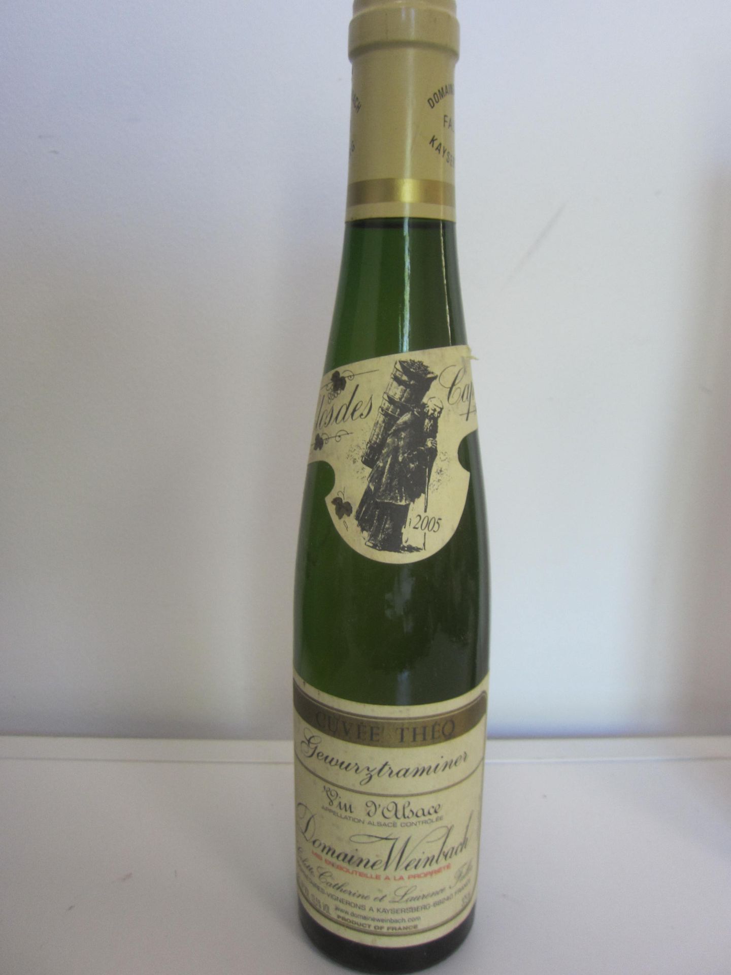 Null Alsace, Clos des Capucins, Domaine Weinbach, gewurztraminer 2005, cuvée Thé&hellip;