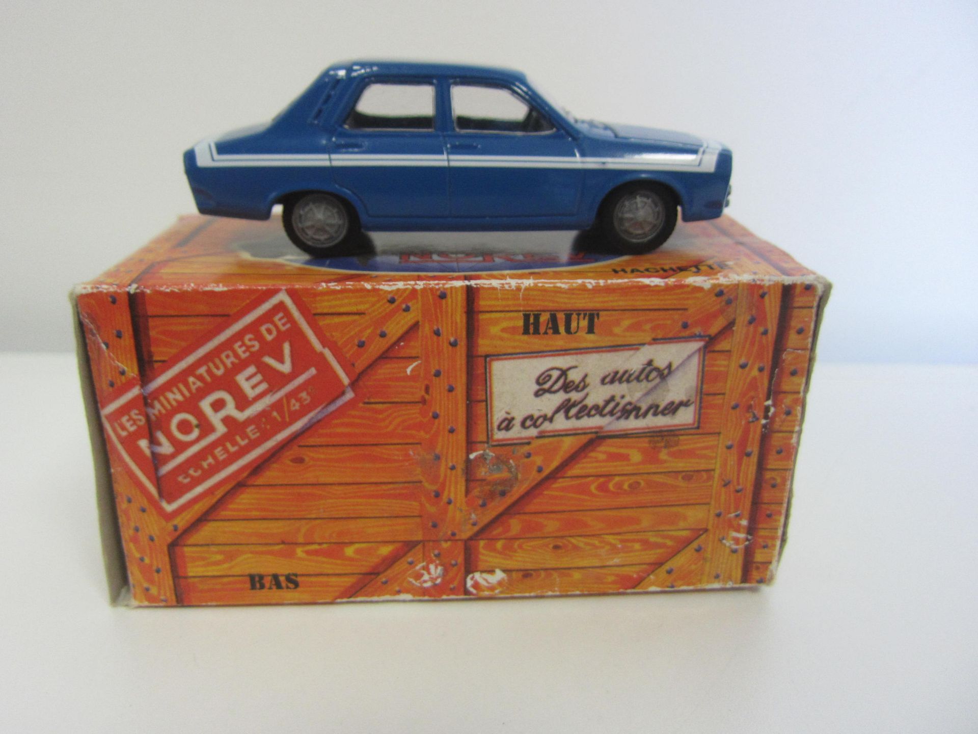 Null NOREV, miniature automobile RENAULT 12 Gordini, 1971, 1/43ème dans sa boîte&hellip;